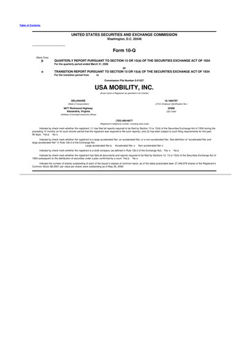 Thumbnail Spok Holdings
 10-Q Quarterly Report FY 