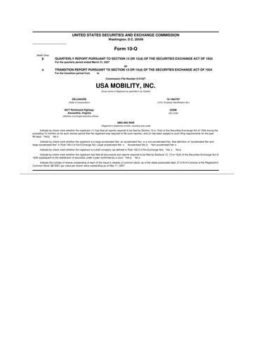 Thumbnail Spok Holdings
 10-Q Quarterly Report FY 