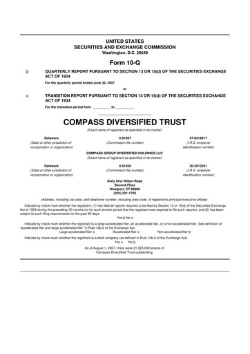 Thumbnail Compass Diversified Holdings 10-Q Quarterly Report FY 