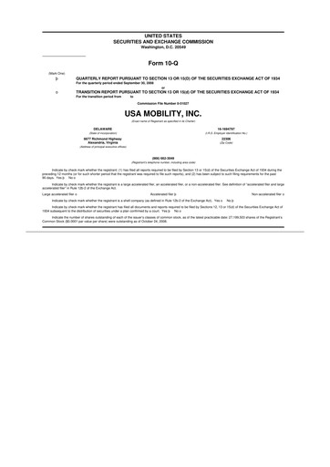 Thumbnail Spok Holdings
 10-Q Quarterly Report FY 