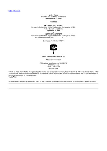 Thumbnail Eagle Materials
 10-Q Quarterly Report FY 