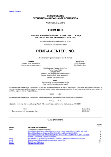 Thumbnail Upbound Group 10-Q Quarterly Report FY 