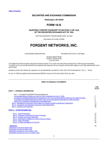 Miniature Asure Software
 10-Q Rapport trimestriel  