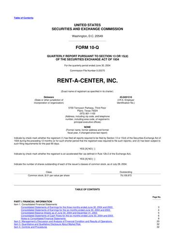 Thumbnail Upbound Group 10-Q Quarterly Report FY 