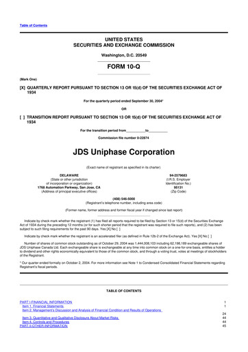 Thumbnail VIAVI Solutions
 10-Q Quarterly Report FY 