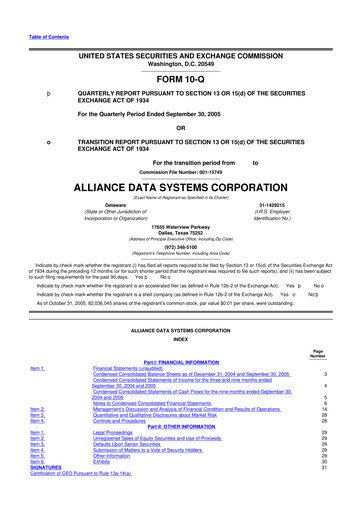 Thumbnail Bread Financial 10-Q Quarterly Report FY 