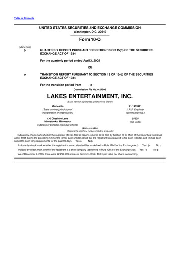 Thumbnail Golden Entertainment
 10-Q Quarterly Report FY 