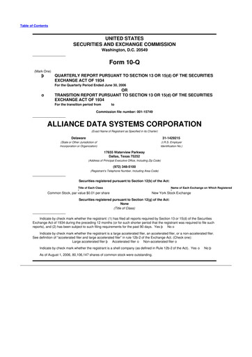 Thumbnail Bread Financial 10-Q Quarterly Report FY 