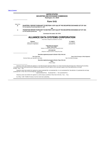 Thumbnail Bread Financial 10-Q Quarterly Report FY 