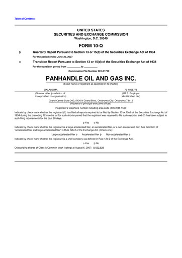 Thumbnail PHX Minerals 10-Q Quarterly Report FY 