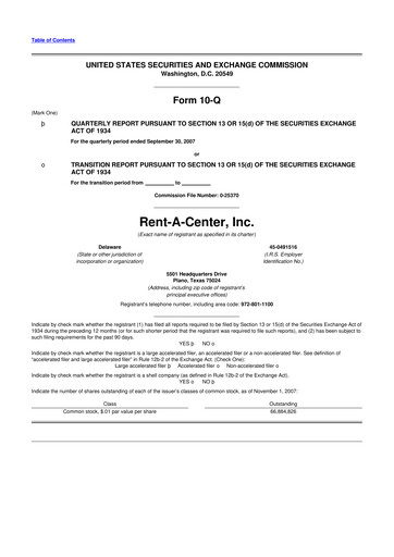 Thumbnail Upbound Group 10-Q Quarterly Report FY 