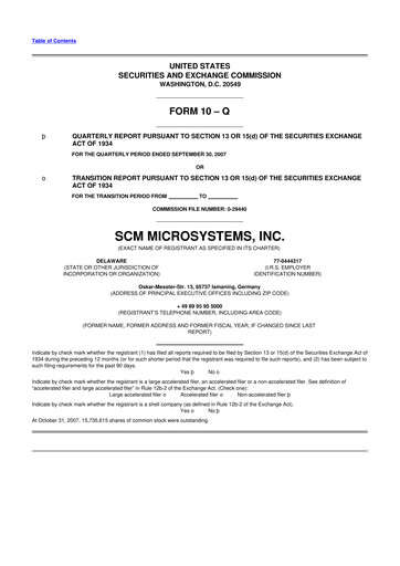 Thumbnail Identiv 10-Q Quarterly Report FY 