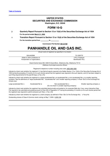 Thumbnail PHX Minerals 10-Q Quarterly Report FY 