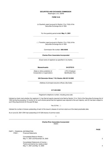 Vorschaubild CRA International
 10-Q Quartalsbericht  