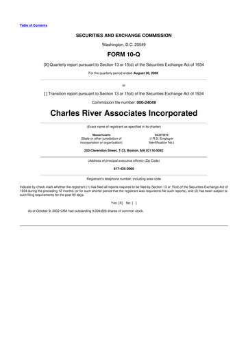 Vorschaubild CRA International
 10-Q Quartalsbericht  