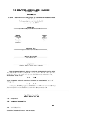 Thumbnail BGC Group
 10-Q Quarterly Report FY 