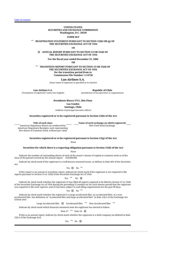 Thumbnail LATAM Airlines  20-F Annual Report 