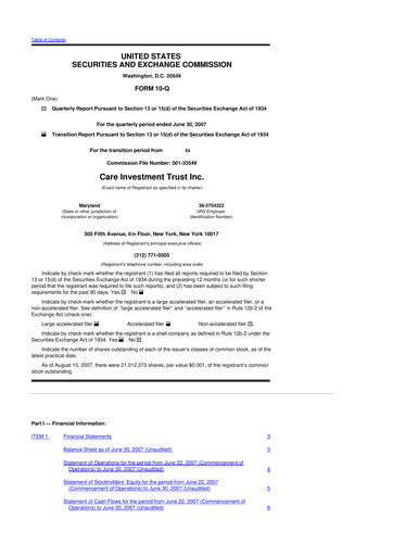 Thumbnail Tiptree 10-Q Quarterly Report FY 