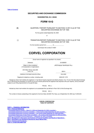 Thumbnail CorVel Corporation
 10-Q Quarterly Report FY 