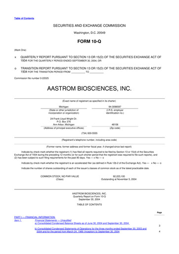 Thumbnail Vericel
 10-Q Quarterly Report FY 