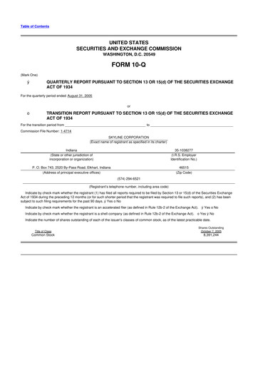 Miniature Champion Homes 10-Q Rapport trimestriel  