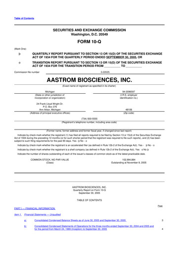 Thumbnail Vericel
 10-Q Quarterly Report FY 