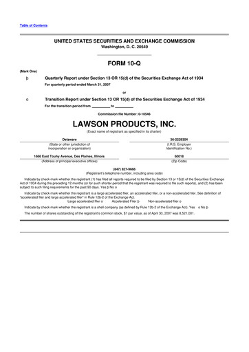 Thumbnail Distribution Solutions Group 10-Q Quarterly Report FY 