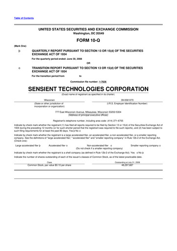Thumbnail Sensient Technologies
 10-Q Quarterly Report FY 