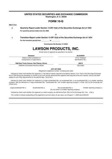 Thumbnail Distribution Solutions Group 10-Q Quarterly Report FY 