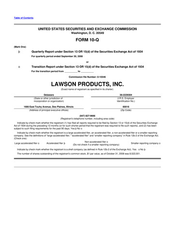 Thumbnail Distribution Solutions Group 10-Q Quarterly Report FY 