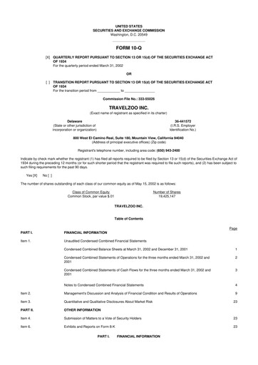 Thumbnail Travelzoo 10-Q Quarterly Report FY 