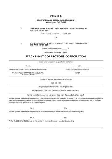 Thumbnail Geo Group 10-Q Quarterly Report FY 