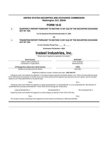 Thumbnail Insteel Industries 10-Q Quarterly Report FY 