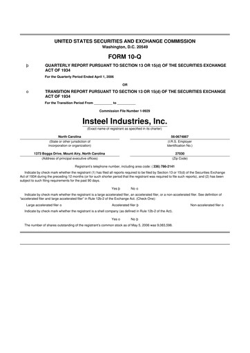 Thumbnail Insteel Industries 10-Q Quarterly Report FY 