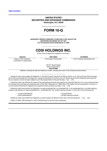 Miniature Safe & Green Holdings 10-Q Rapport trimestriel  