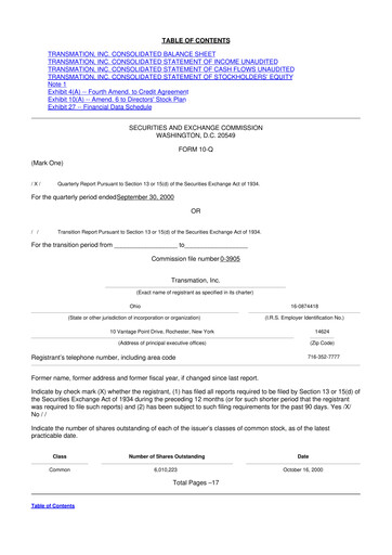 Thumbnail Transcat 10-Q Quarterly Report FY 