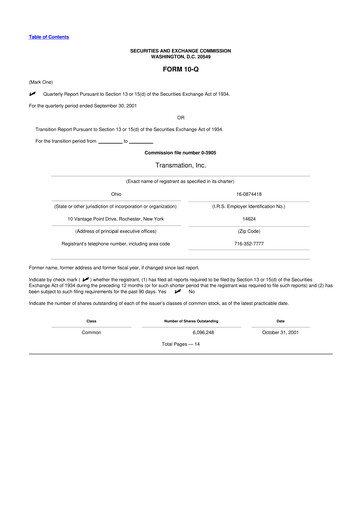 Thumbnail Transcat 10-Q Quarterly Report FY 