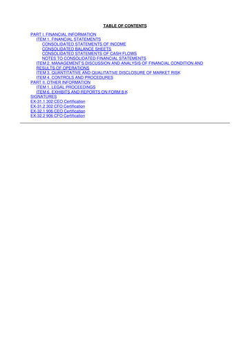 Vorschaubild Paychex 10-Q Quartalsbericht  