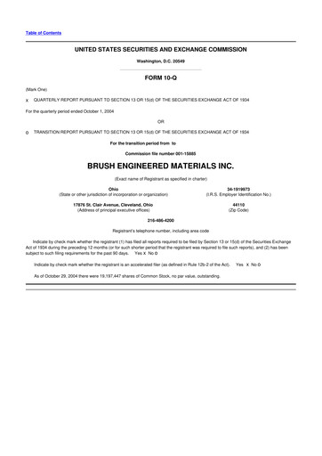 Thumbnail Materion
 10-Q Quarterly Report FY 