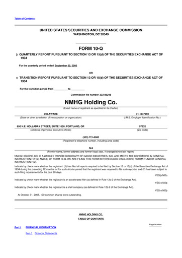 Thumbnail Hyster-Yale Materials Handling 10-Q Quarterly Report FY 