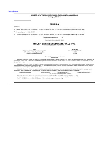 Thumbnail Materion
 10-Q Quarterly Report FY 