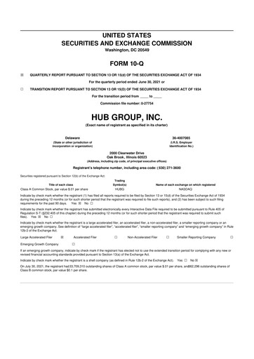 Thumbnail Hub Group
 10-Q Quarterly Report FY2021 