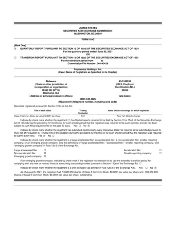Miniature Paymentus 10-Q Rapport trimestriel 2021 