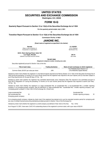 Vorschaubild ALT5 Sigma 10-Q Quartalsbericht 2021 