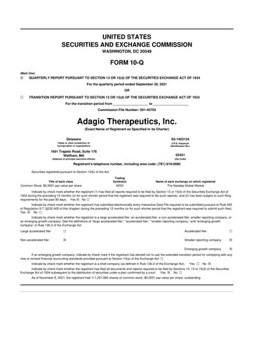Thumbnail Invivyd 10-Q Quarterly Report FY2021 