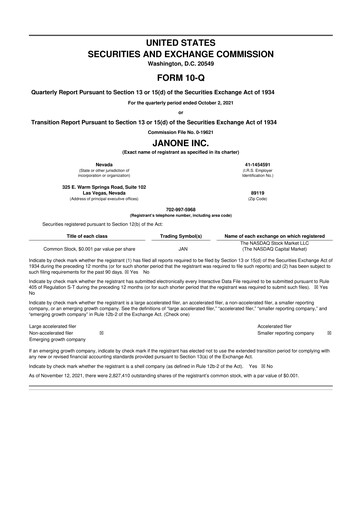 Vorschaubild ALT5 Sigma 10-Q Quartalsbericht 2021 