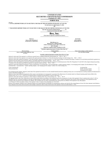 Miniature Box, Inc. 10-K Rapport annuel 2022