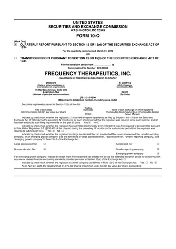 Thumbnail Korro Bio 10-Q Quarterly Report FY2022 