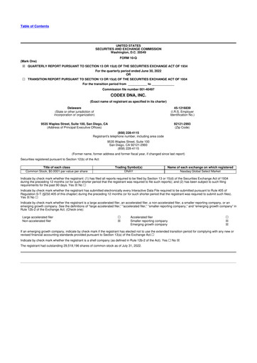 Vorschaubild Telesis Bio 10-Q Quartalsbericht 2022 