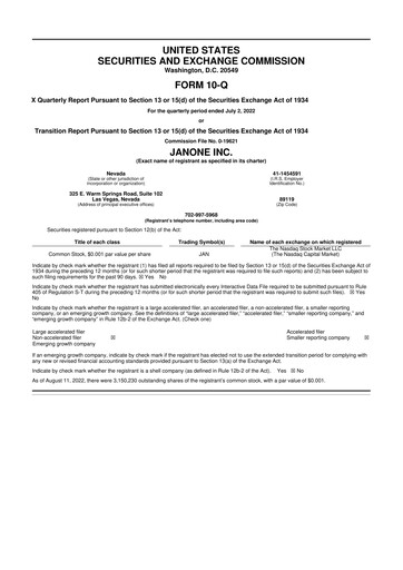 Vorschaubild ALT5 Sigma 10-Q Quartalsbericht 2022 